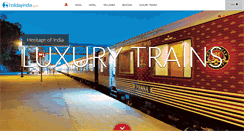 Desktop Screenshot of holidayindia.com